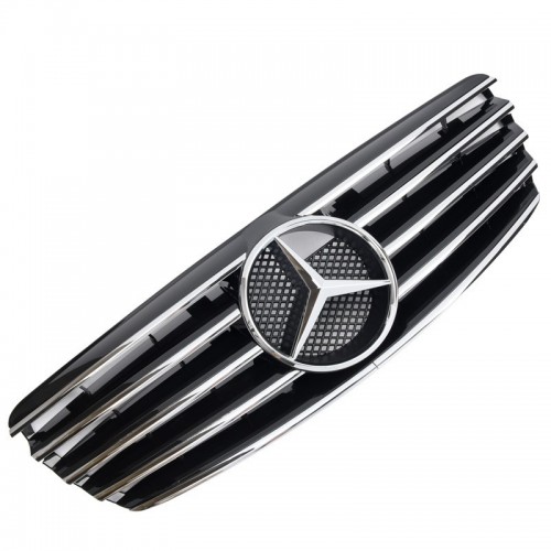 Εμπρόσθια μάσκα AMG look για Mercedes-Benz E-Class (W211, S211) Pre-Facelift Εμπρόσθια μάσκα AMG look για Mercedes-Benz E-Class (W211, S211) Pre-Facelift